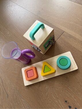 Lovevery Wooden Toy Set - Multicolor